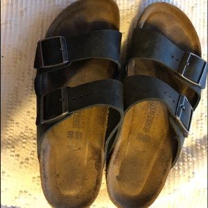 Birkenstock sandals in black
